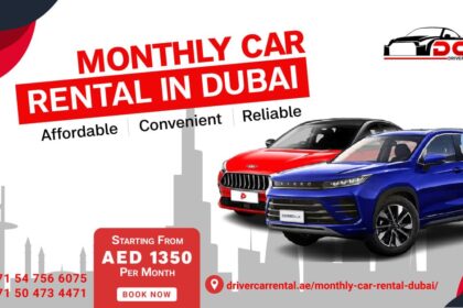 Affordable monthly car rental Dubai by Driver Car Rental