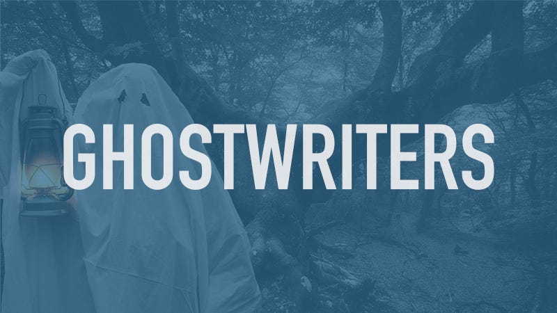 Ghostwriters for hire