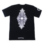 Chrome Hearts Floral Cross Tee – Black