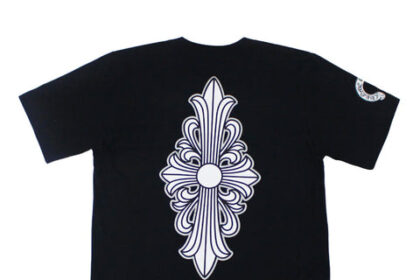 Chrome Hearts Floral Cross Tee – Black