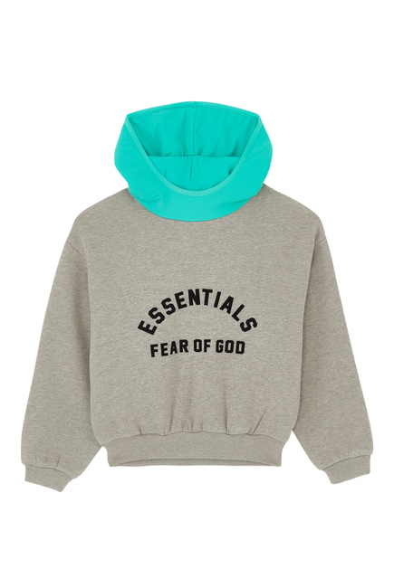 FOG GX Fear of God ESSENTIALS NEW Nylon Fleece Hoodie