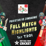 Pakistand vs Zimbabe 1st T20i head to head records