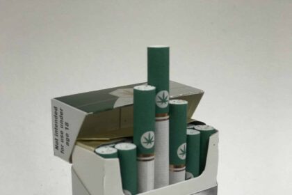 marijuana cigarette box