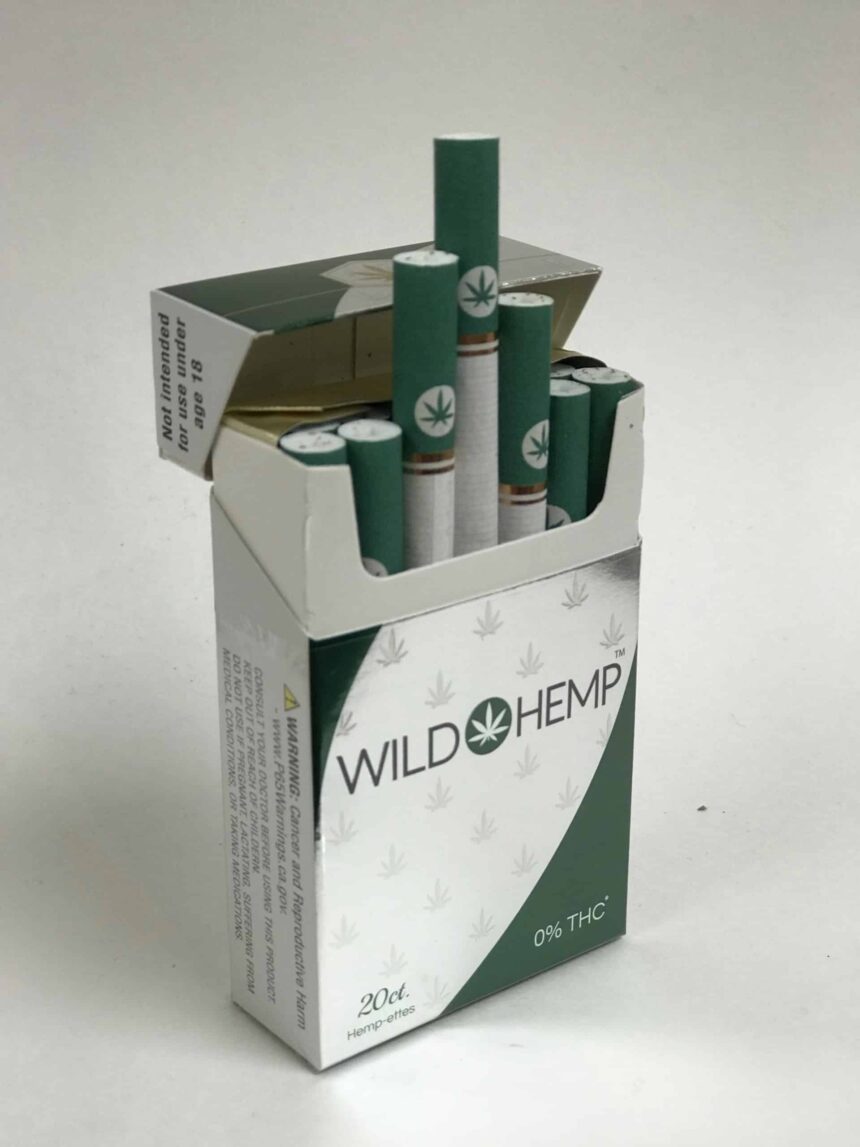 marijuana cigarette box