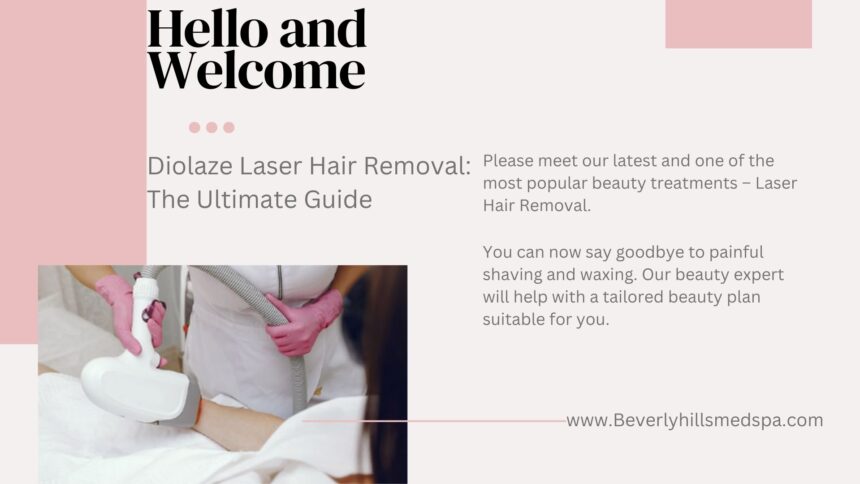 Diolaze laser hair removal