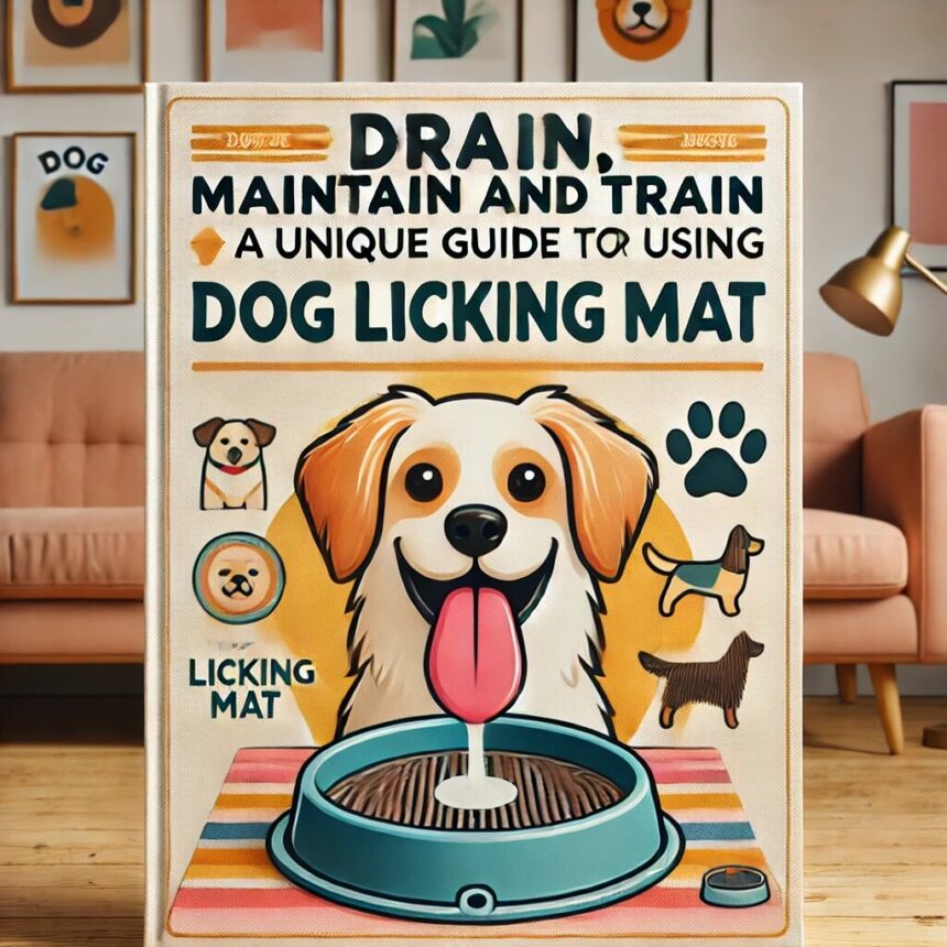 Drain, Maintain and Train; A Unique Guide For Using Dog Licking Mat