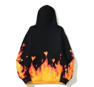 Drew-House-Fire-Hoodie-Black