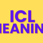 What Does ICL Mean