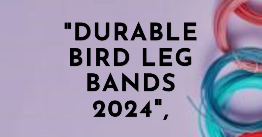 Leg bands for birds