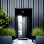 Contemporary steel door design for your home - Beautiful Homes