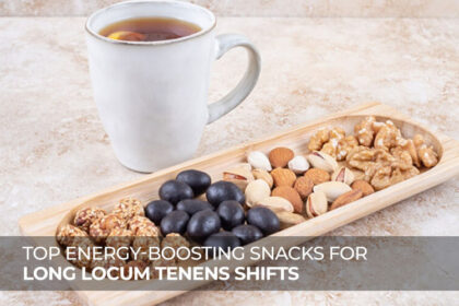 health snacks for locum tennes