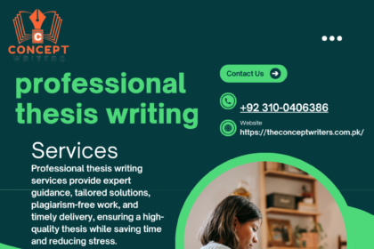 thesis writing service online